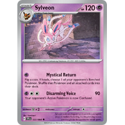 Reverse Holo Sylveon  022/064 Uncommon Scarlet & Violet Shrouded Fable Pokemon Card