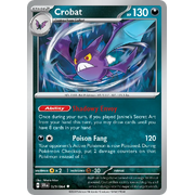 Reverse Holo Crobat  029/064 Uncommon Scarlet & Violet Shrouded Fable Pokemon Card