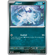 Reverse Holo Absol  030/064 Common Scarlet & Violet Shrouded Fable Pokemon Card