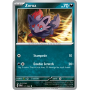 Reverse Holo Zorua  031/064 Common Scarlet & Violet Shrouded Fable Pokemon Card