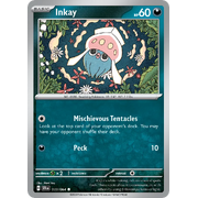 Reverse Holo Inkay  033/064 Common Scarlet & Violet Shrouded Fable Pokemon Card