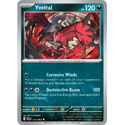 Reverse Holo Yveltal  035/064 Uncommon Scarlet & Violet Shrouded Fable Pokemon Card