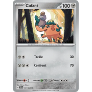 Reverse Holo Cufant  041/064 Common Scarlet & Violet Shrouded Fable Pokemon Card