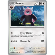 Reverse Holo Bewear  053/064 Common Scarlet & Violet Shrouded Fable Pokemon Card