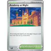 Reverse Holo Academy at Night  054/064 Uncommon Scarlet & Violet Shrouded Fable Pokemon Card