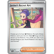 Reverse Holo Janine's Secret Art  059/064 Uncommon Scarlet & Violet Shrouded Fable Pokemon Card