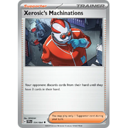 Reverse Holo Xerosic's Machinations  064/064 Uncommon Scarlet & Violet Shrouded Fable Pokemon Card