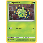 Spinarak 003/195 Common Silver Tempest Pokemon Card Single