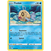 Reverse Holo Feebas 039/195 Common Silver Tempest Pokemon Card Single