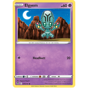 Elgyem 079/195 Common Silver Tempest Pokemon Card Single