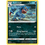 Toxicroak 110/195 Uncommon Silver Tempest Pokemon Card Single