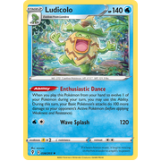 Reverse Holo Ludicolo 034/203 Holo Rare  Evolving Skies Singles