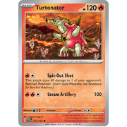 Turtonator Reverse Holo 035/162 Common Scarlet & Violet Temporal Forces Near Mint Pokemon Card