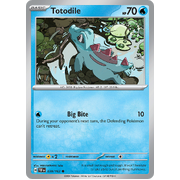 Totodile Reverse Holo 039/162 Common Scarlet & Violet Temporal Forces Near Mint Pokemon Card