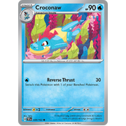 Croconaw Reverse Holo 040/162 Common Scarlet & Violet Temporal Forces Near Mint Pokemon Card