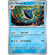 Sharpedo Reverse Holo 043/162 Uncommon Scarlet & Violet Temporal Forces Near Mint Pokemon Card