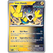 Iron Hands Reverse Holo 061/162 Uncommon Scarlet & Violet Temporal Forces Near Mint Pokemon Card