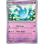 Azumarill Reverse Holo 065/162 Common Scarlet & Violet Temporal Forces Near Mint Pokemon Card