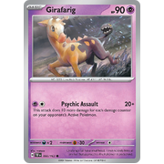 Girafarig Reverse Holo 066/162 Common Scarlet & Violet Temporal Forces Near Mint Pokemon Card