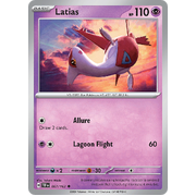Latias Reverse Holo 067/162 Uncommon Scarlet & Violet Temporal Forces Near Mint Pokemon Card