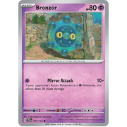 Bronzor Reverse Holo 068/162 Common Scarlet & Violet Temporal Forces Near Mint Pokemon Card