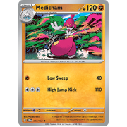 Medicham Reverse Holo 083/162 Common Scarlet & Violet Temporal Forces Near Mint Pokemon Card