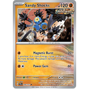 Sandy Shocks Reverse Holo 098/162 Uncommon Scarlet & Violet Temporal Forces Near Mint Pokemon Card