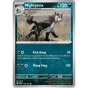 Mightyena Reverse Holo 106/162 Common Scarlet & Violet Temporal Forces Near Mint Pokemon Card