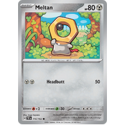 Meltan Reverse Holo 116/162 Common Scarlet & Violet Temporal Forces Near Mint Pokemon Card