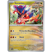 Koraidon Reverse Holo 119/162 Rare Scarlet & Violet Temporal Forces Near Mint Pokemon Card