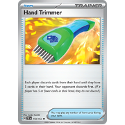 Hand Trimmer Reverse Holo 150/162 Uncommon Scarlet & Violet Temporal Forces Near Mint Pokemon Card
