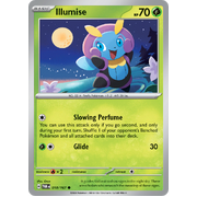 Reverse Holo Illumise  010/167 Common Scarlet & Violet Twilight Masquerade Pokemon Card