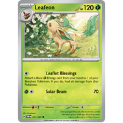 Reverse Holo Leafeon  011/167 Uncommon Scarlet & Violet Twilight Masquerade Pokemon Card