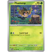 Reverse Holo Phantump  012/167 Common Scarlet & Violet Twilight Masquerade Pokemon Card