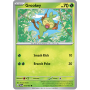 Reverse Holo Grookey  014/167 Common Scarlet & Violet Twilight Masquerade Pokemon Card