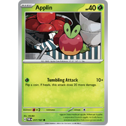 Applin  017/167 Common Scarlet & Violet Twilight Masquerade Pokemon Card