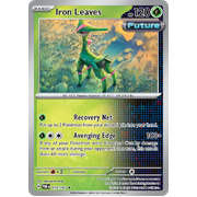 Reverse Holo Iron Leaves  019/167 Rare Scarlet & Violet Twilight Masquerade Pokemon Card