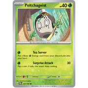 Reverse Holo Poltchageist  021/167 Common Scarlet & Violet Twilight Masquerade Pokemon Card