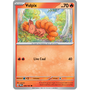 Reverse Holo Vulpix  026/167 Common Scarlet & Violet Twilight Masquerade Pokemon Card