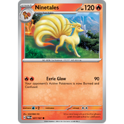 Reverse Holo Ninetales  027/167 Common Scarlet & Violet Twilight Masquerade Pokemon Card