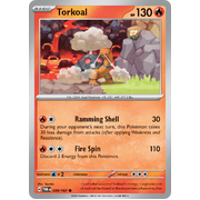 Reverse Holo Torkoal  030/167 Common Scarlet & Violet Twilight Masquerade Pokemon Card