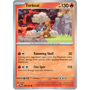 Torkoal  030/167 Common Scarlet & Violet Twilight Masquerade Pokemon Card