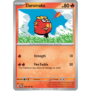 Reverse Holo Darumaka  034/167 Common Scarlet & Violet Twilight Masquerade Pokemon Card