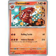 Reverse Holo Darmanitan  035/167 Uncommon Scarlet & Violet Twilight Masquerade Pokemon Card