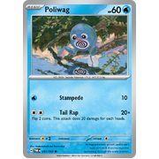 Reverse Holo Poliwag  041/167 Common Scarlet & Violet Twilight Masquerade Pokemon Card