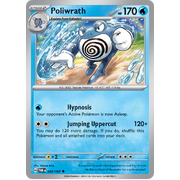 Reverse Holo Poliwrath  043/167 Uncommon Scarlet & Violet Twilight Masquerade Pokemon Card