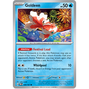 Reverse Holo Goldeen  044/167 Common Scarlet & Violet Twilight Masquerade Pokemon Card