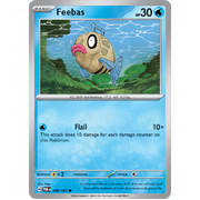 Reverse Holo Feebas  049/167 Common Scarlet & Violet Twilight Masquerade Pokemon Card