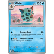 Reverse Holo Glalie  052/167 Uncommon Scarlet & Violet Twilight Masquerade Pokemon Card