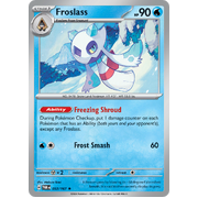 Reverse Holo Froslass  053/167 Rare Scarlet & Violet Twilight Masquerade Pokemon Card